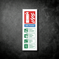 Powder ID Sign Portrait - Photoluminescent image 0