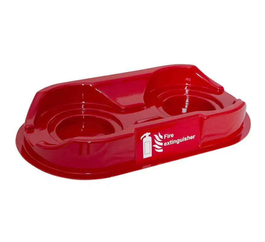 FMC Universal Fire Point Extinguisher Stand - Double - Red image 1