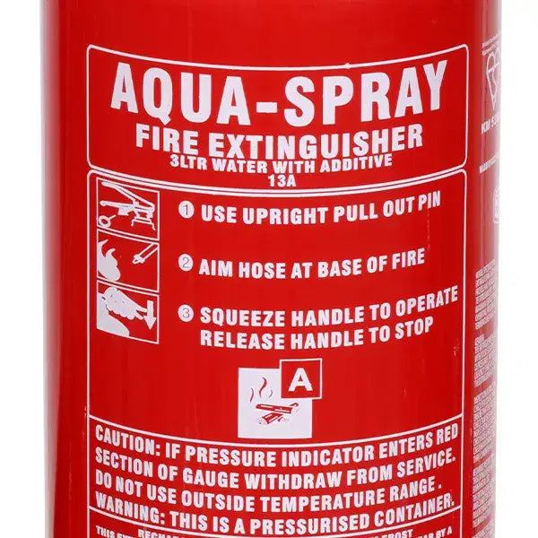 3 Litre Aqua-Spray (Additive) Fire Extinguisher image 3