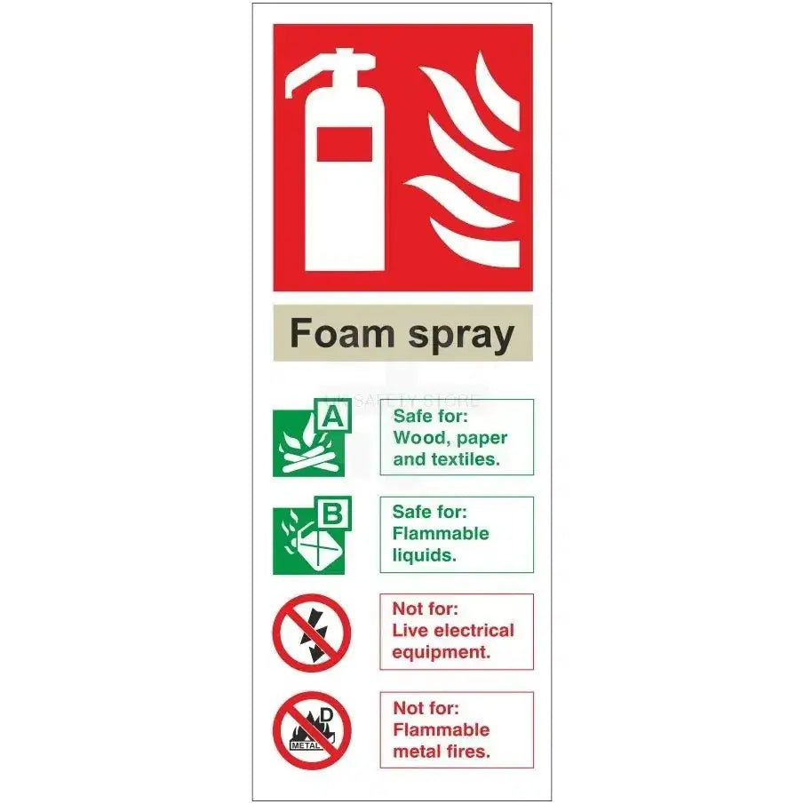 Foam ID Sign Portrait - Rigid (80mm x 200mm) image 1